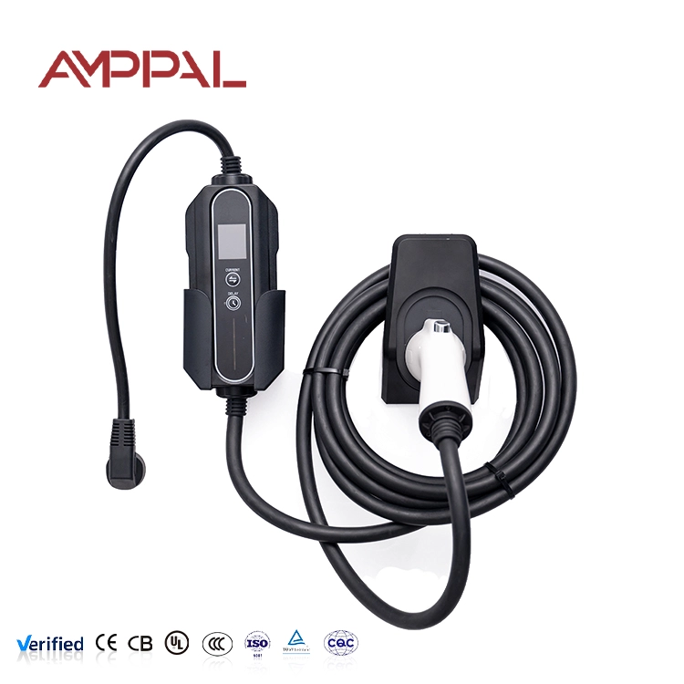 11kW Portable AC EV Charger na may Acrylic Design para sa Travel at Home Charging