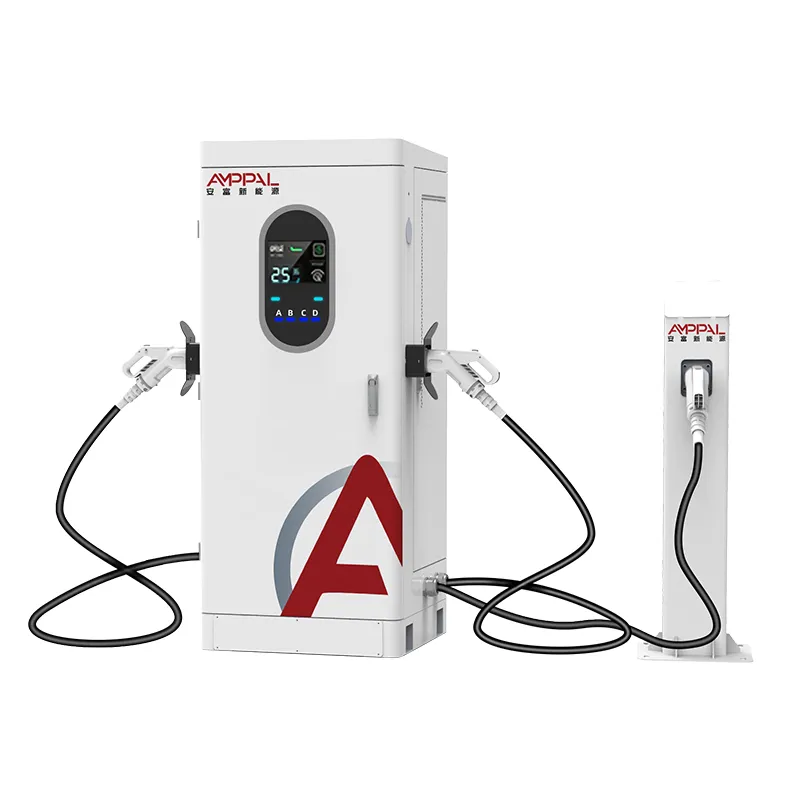 120kW Multi-Gun DC EV Charger para sa Maramihang Sasakyan at Fleet Charging