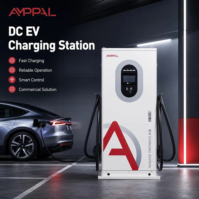 40kW Commercial Integrated DC EV Charging Station para sa Pampublikong Paradahan
