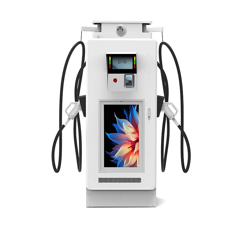 60kW DC EV Fast Charger na may Digital Display para sa Pampublikong Charging