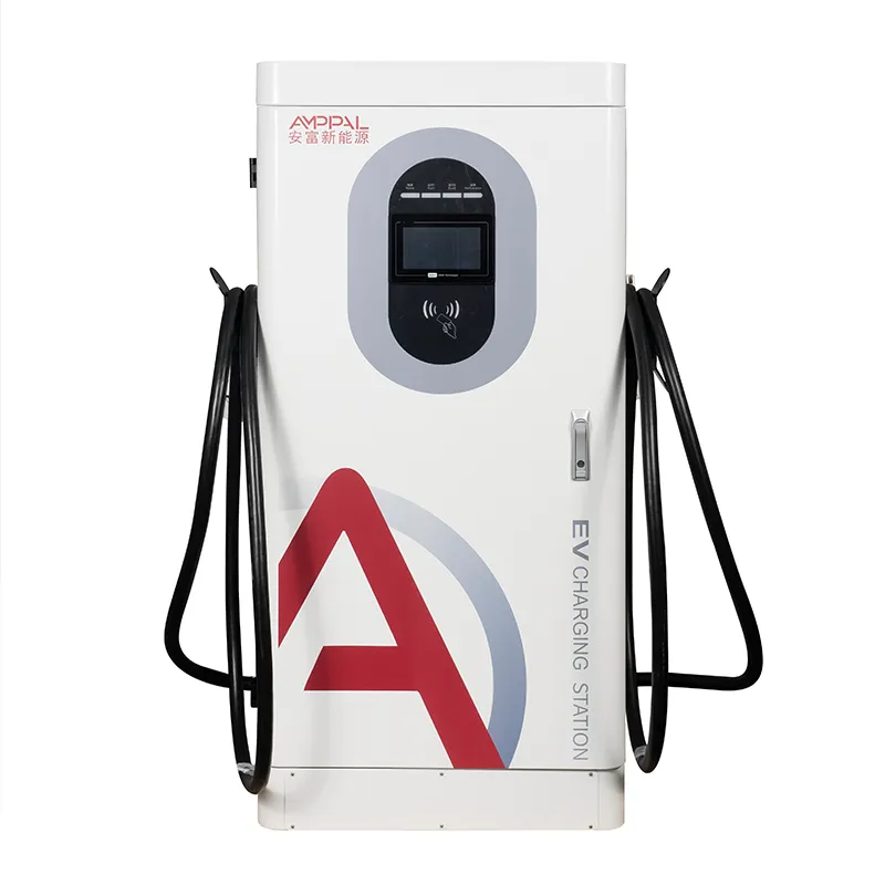 80kW High-Efficiency Integrated DC Fast Charger para sa Commercial EV Fleets